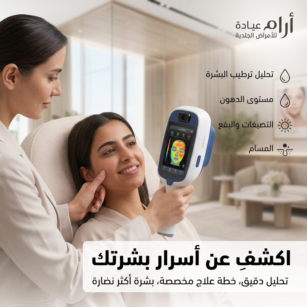 كشف تحليلي للبشرة